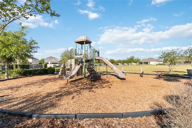 view of community playground