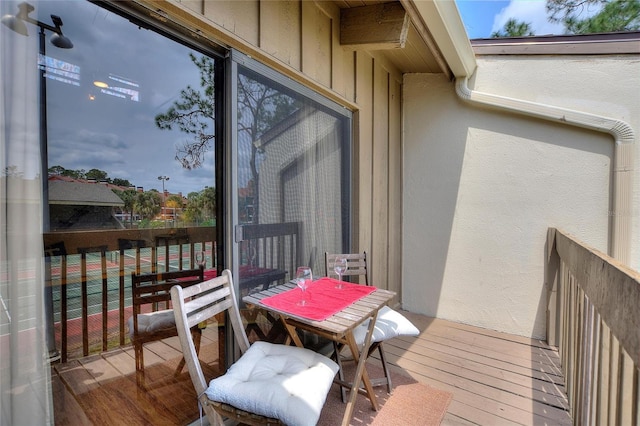 view of deck