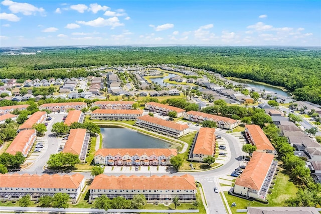 1149 S Beach Cir, Kissimmee, FL 34746 - drone / aerial view featuring a residential view and a water view