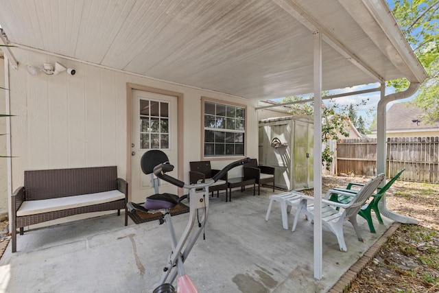 1345 Tindaro Dr, Apopka, FL 32703 - view of patio with fence