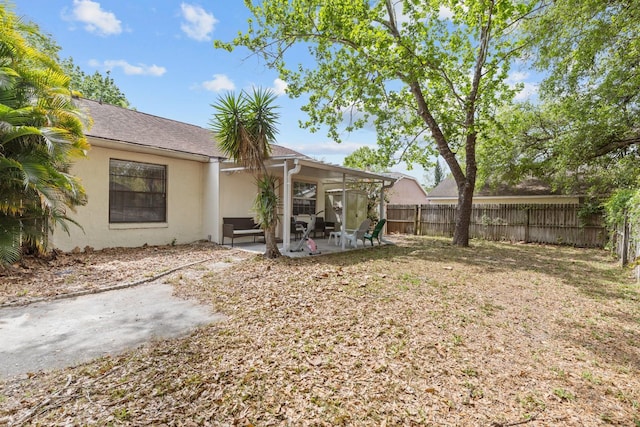 1345 Tindaro Dr, Apopka, FL 32703 - view of yard featuring fence and a patio area