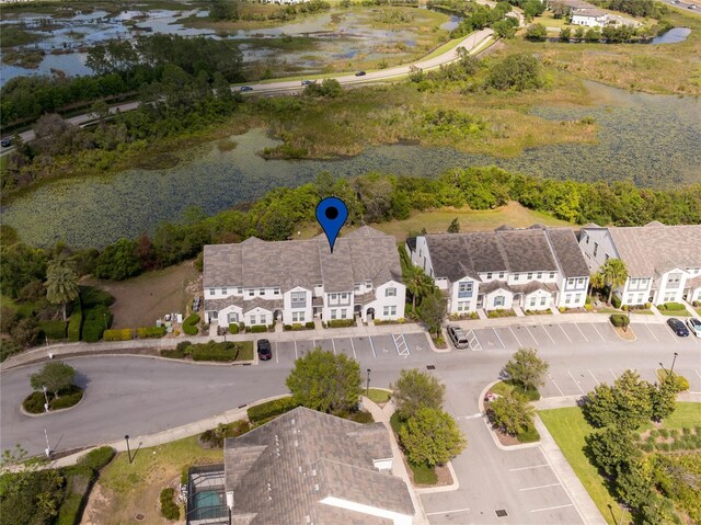 510 Captiva Dr, Davenport, FL 33896 - bird's eye view featuring a residential view and a water view