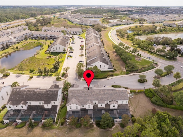 510 Captiva Dr, Davenport, FL 33896 - aerial view featuring a residential view and a water view