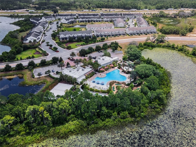 510 Captiva Dr, Davenport, FL 33896 - aerial view with a water view and a residential view