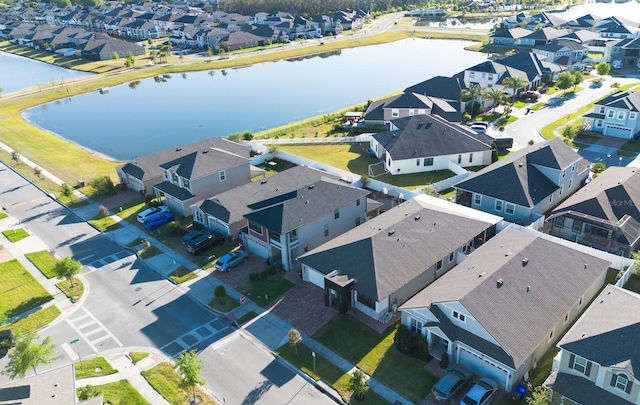 2566 Trielle Ave, Kissimmee, FL 34741 - bird's eye view featuring a water view and a residential view