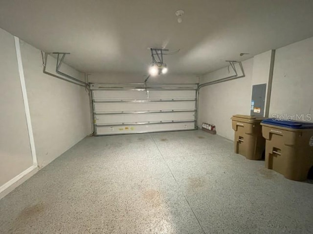 5273 Sanders Oak Trl, Saint Cloud, FL 34771 - garage featuring electric panel