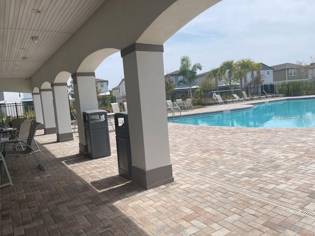 5273 Sanders Oak Trl, Saint Cloud, FL 34771 - pool featuring a patio area and fence