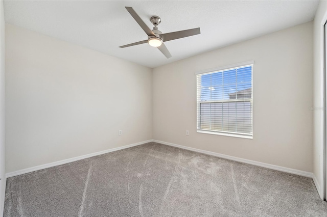 1848 Ancestry Trl, Kissimmee, FL 34746 - carpeted spare room featuring baseboards and a ceiling fan