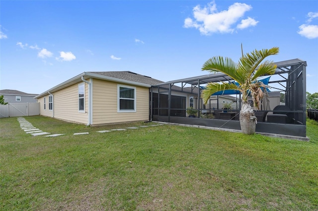 1848 Ancestry Trl, Kissimmee, FL 34746 - back of house with a lanai