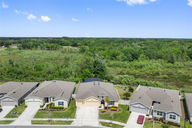 1848 Ancestry Trl, Kissimmee, FL 34746 - aerial view of residential area featuring a heavily wooded area