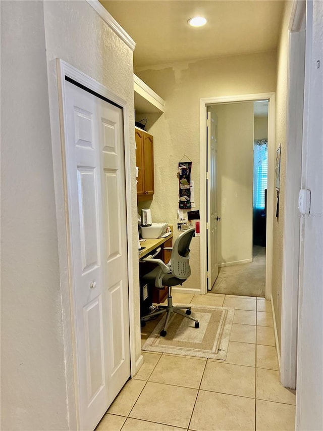 2920 River Birch Dr, Kissimmee, FL 34741 - home office with light tile patterned floors