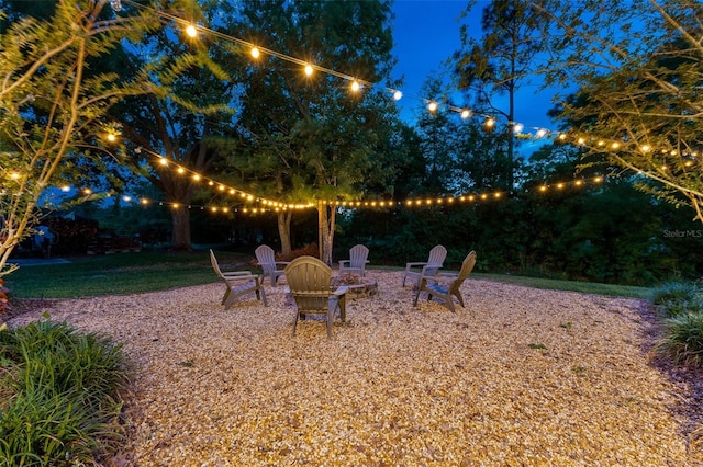 1999 Sir Lancelot Cir, Saint Cloud, FL 34772 - view of yard at twilight