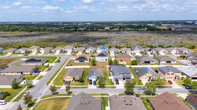 birds eye view of property featuring a residential view