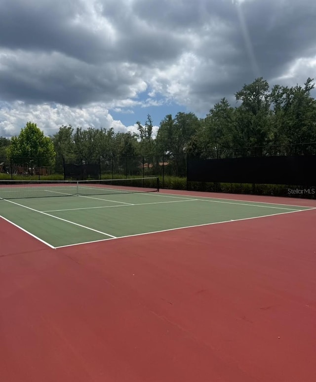 1907 Partin Terrace Rd, Kissimmee, FL 34744 - view of tennis court featuring community basketball court