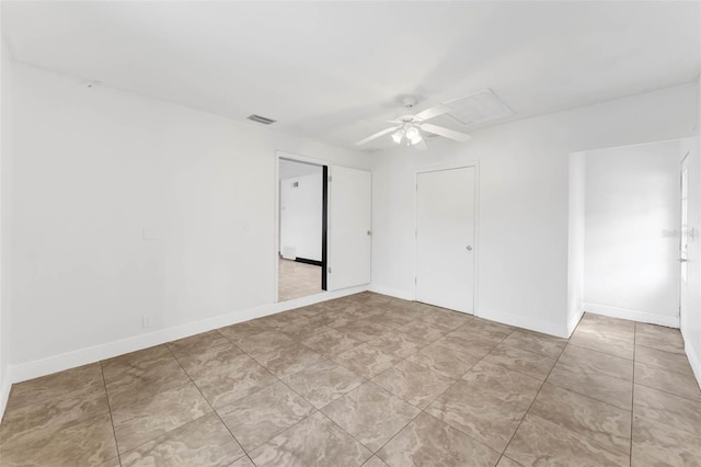 710 E Court, Longwood, FL 32750 - unfurnished room featuring visible vents, baseboards, and ceiling fan