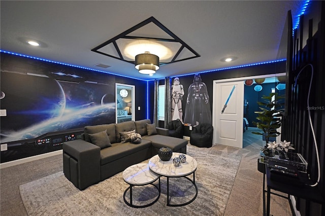 4221 Paragraph Dr, Kissimmee, FL 34746 - view of carpeted living area