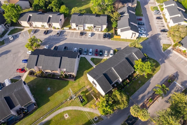 bird's eye view featuring a residential view