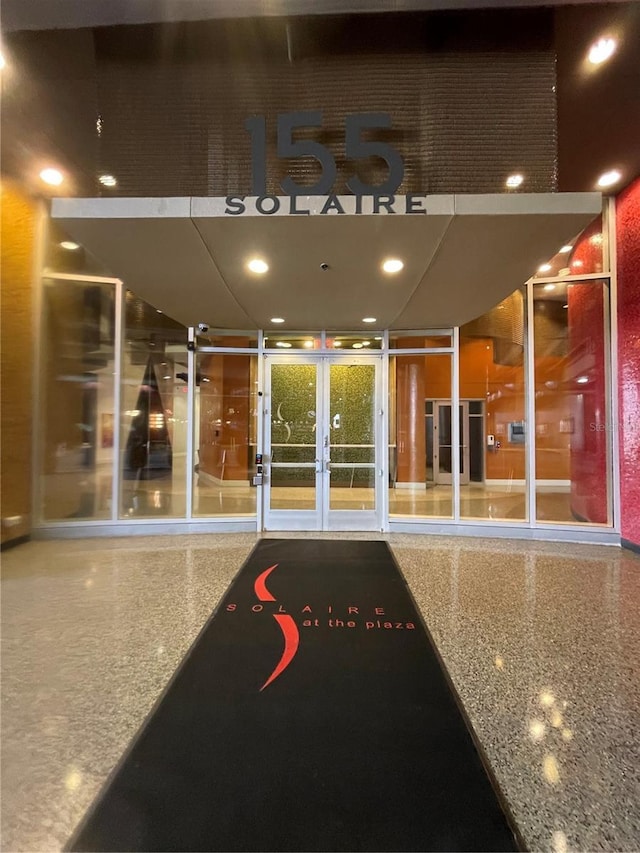 view of entrance to property