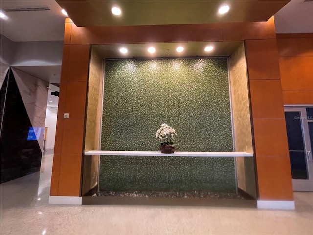 view of welcome area