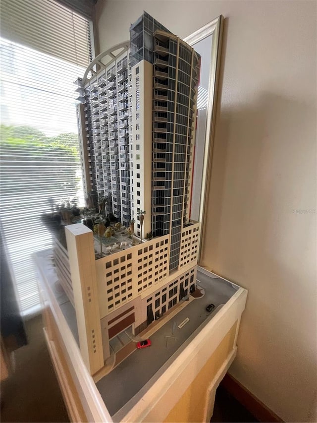 view of room details