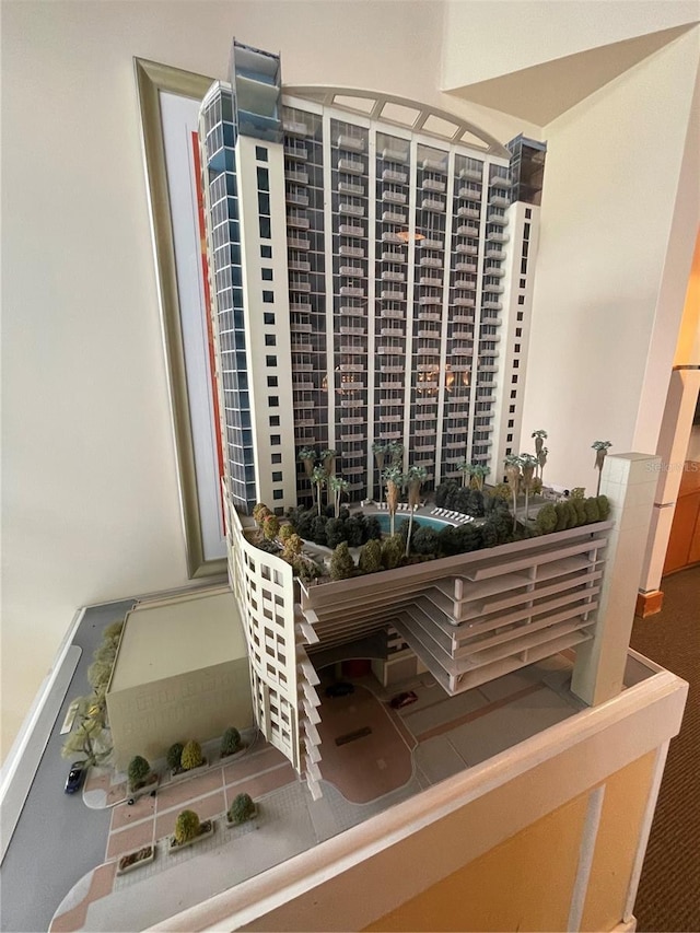 view of room details