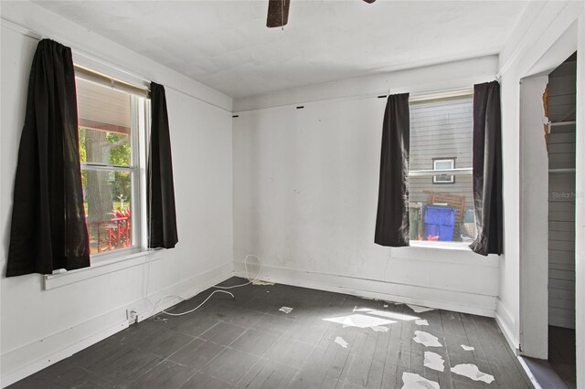 514 Massachusetts Ave, Saint Cloud, FL 34769 - unfurnished room with baseboards and ceiling fan