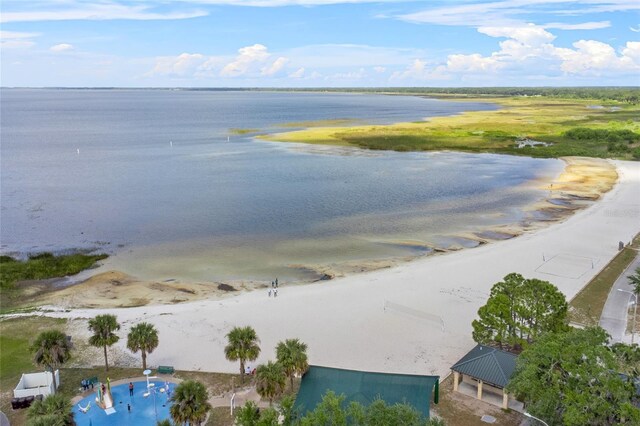 514 Massachusetts Ave, Saint Cloud, FL 34769 - drone / aerial view featuring a water view