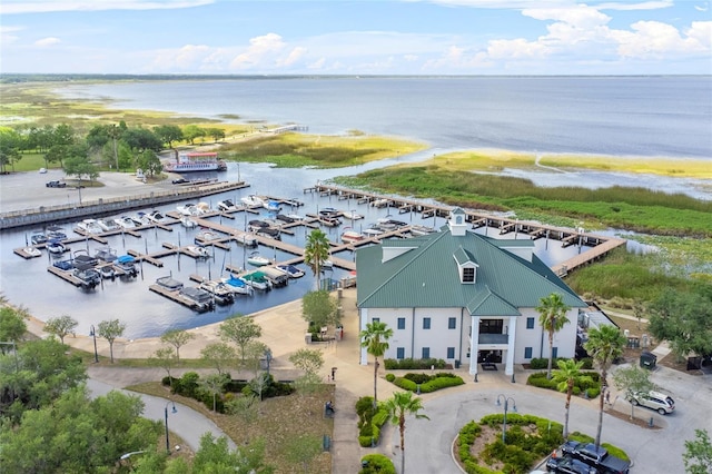 514 Massachusetts Ave, Saint Cloud, FL 34769 - drone / aerial view with a water view