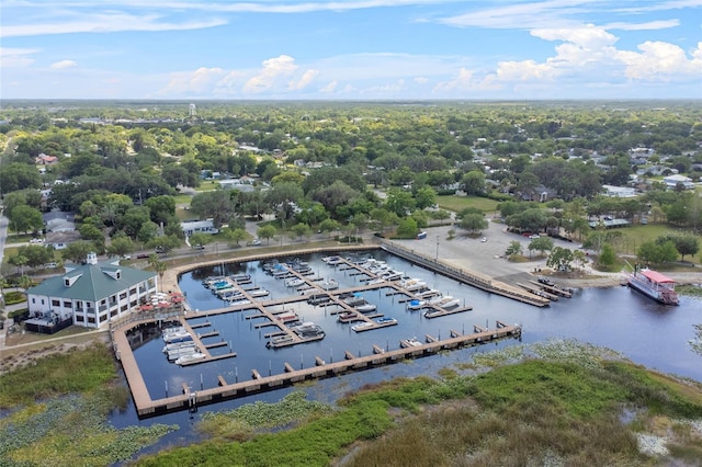 514 Massachusetts Ave, Saint Cloud, FL 34769 - birds eye view of property featuring a water view