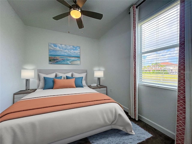 195 Preston Ave, Davenport, FL 33837 - bedroom with ceiling fan and baseboards