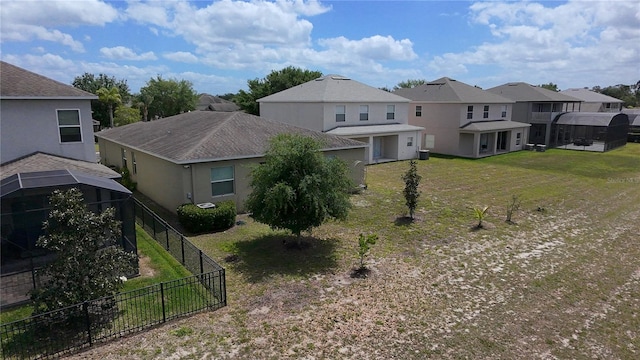 195 Preston Ave, Davenport, FL 33837 - back of property with fence and a residential view