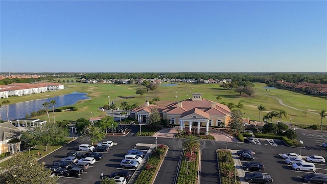 195 Preston Ave, Davenport, FL 33837 - drone / aerial view with a water view and view of golf course