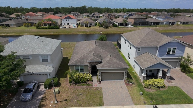 195 Preston Ave, Davenport, FL 33837 - birds eye view of property featuring a residential view and a water view