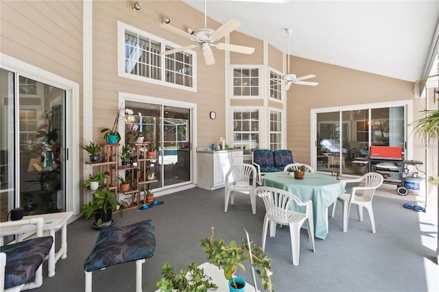1730 King Henry Dr, Kissimmee, FL 34744 - view of patio / terrace featuring ceiling fan