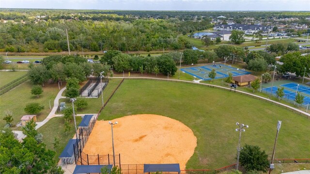 101 Cheltenham Pl, Kissimmee, FL 34758 - bird's eye view featuring a forest view