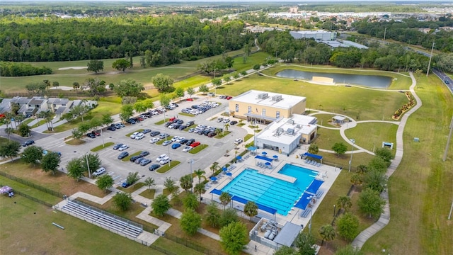 101 Cheltenham Pl, Kissimmee, FL 34758 - birds eye view of property featuring a water view