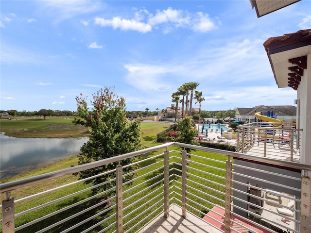 1911 Greenbriar Ter, Davenport, FL 33837 - balcony with a water view