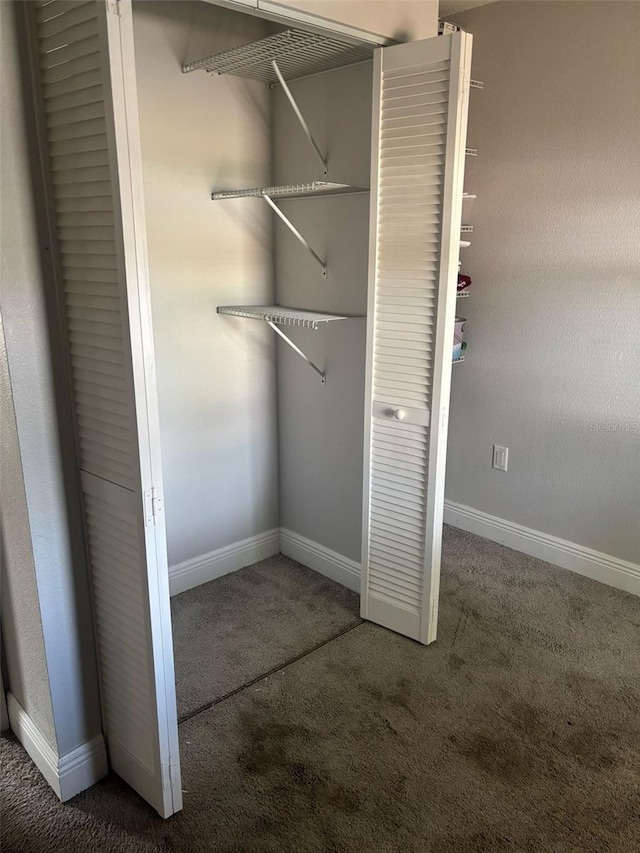 view of closet