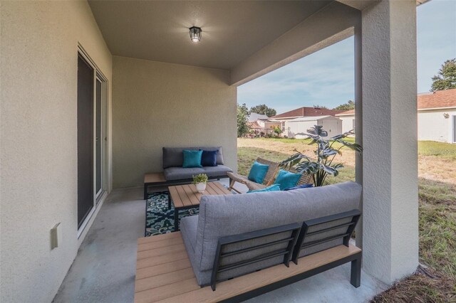 848 San Pedro Ct, Kissimmee, FL 34758 - view of patio featuring an outdoor hangout area