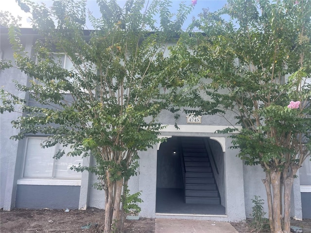 4745 S Texas Ave Unit A, Orlando, FL 32839 - property entrance with stucco siding