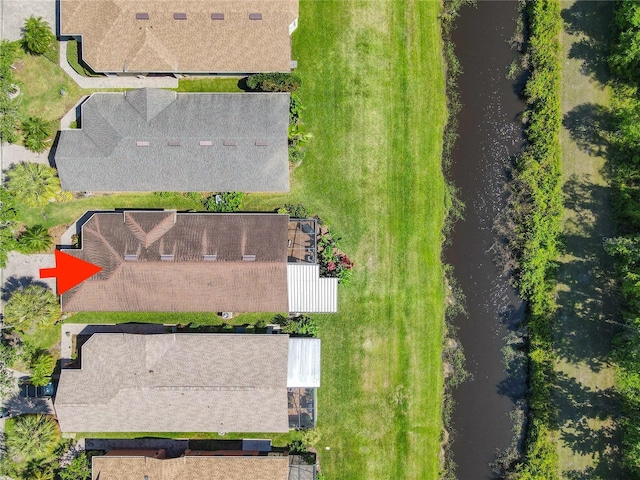 524 Grand Canal Dr, Poinciana, FL 34759 - birds eye view of property with a water view