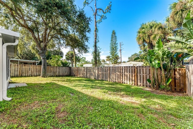 1560 Vista Lake Cir, Melbourne, FL 32904 - view of yard with a fenced backyard