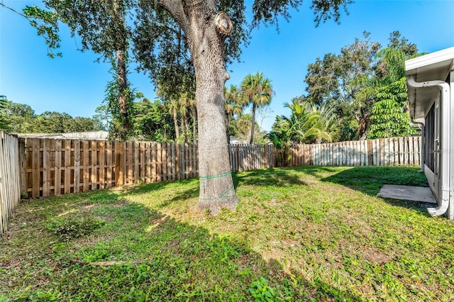 1560 Vista Lake Cir, Melbourne, FL 32904 - view of yard with a fenced backyard