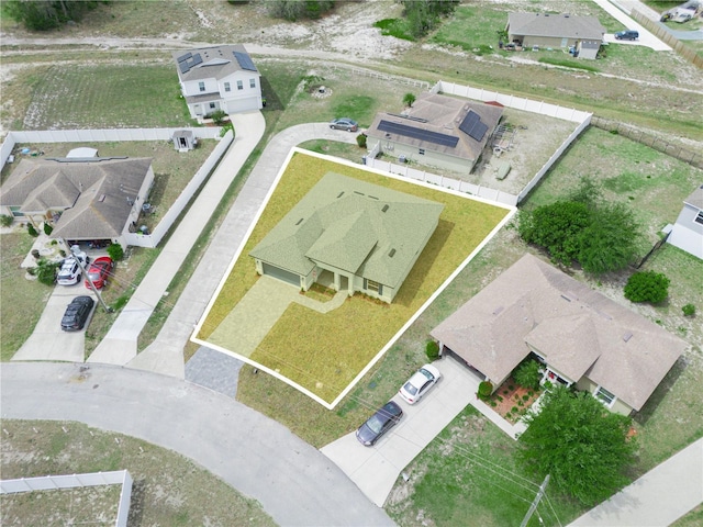 145 Willow Dr, Poinciana, FL 34759 - bird's eye view featuring a residential view