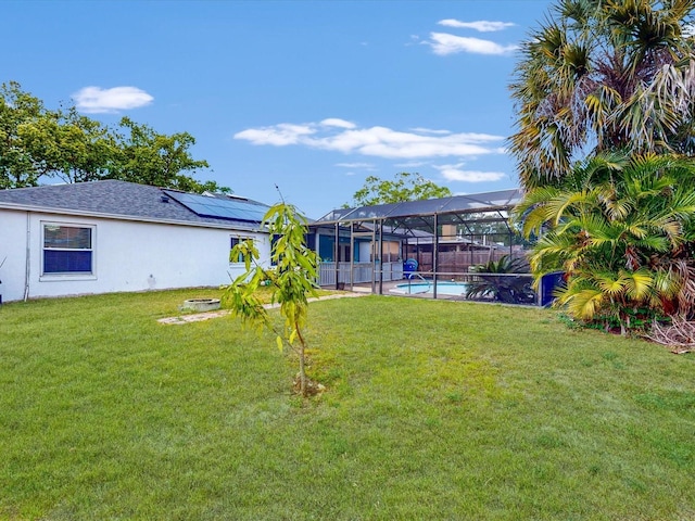 5123 Lighthouse Rd, Orlando, FL 32808 - view of green lawn featuring glass enclosure
