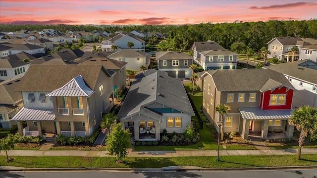 8338 Modiano St, Orlando, FL 32827 - birds eye view of property with a residential view