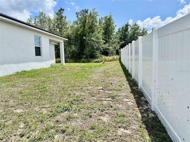 1804 Hudson Ct, Poinciana, FL 34759 - view of yard with fence