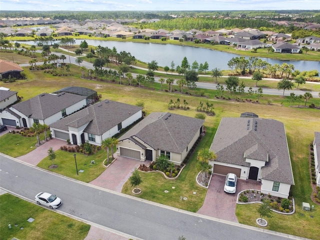 204 Bella Cortina Dr, Kissimmee, FL 34759 - aerial perspective of suburban area featuring a nearby body of water