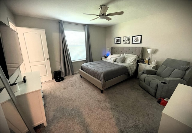 4871 Coral Castle Dr, Kissimmee, FL 34746 - bedroom featuring a ceiling fan and carpet floors