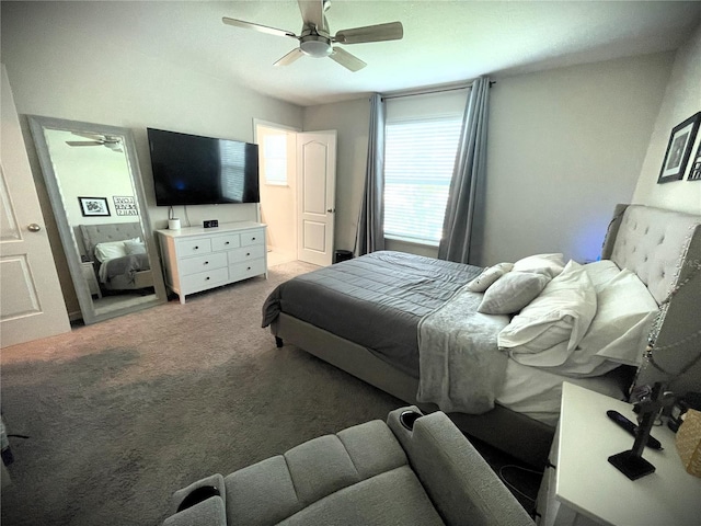 4871 Coral Castle Dr, Kissimmee, FL 34746 - bedroom with ceiling fan and carpet flooring